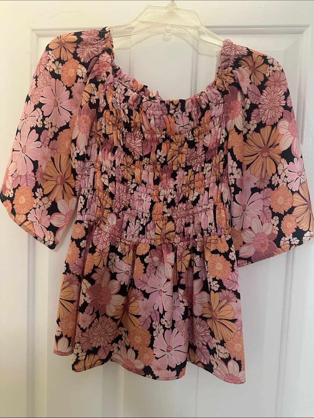 Women’s shirt-flowers